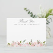 Lavy rose Roses Mariage Merci plat (Debout devant)