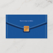 Law Briefcase Visitekaartje (Achterkant)