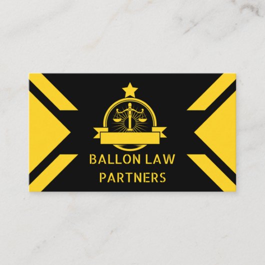 Law & Justice Advisor – broader and professional Visitekaartje (Voorkant)