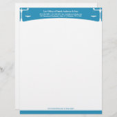 Law Letterhead Gepersonaliseerd Briefhoofd (Voorkant / Achterkant)