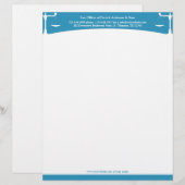 Law Letterhead Gepersonaliseerd Briefhoofd (Voorkant / Achterkant)