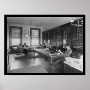 Law Library aan Howard University 1900 Poster