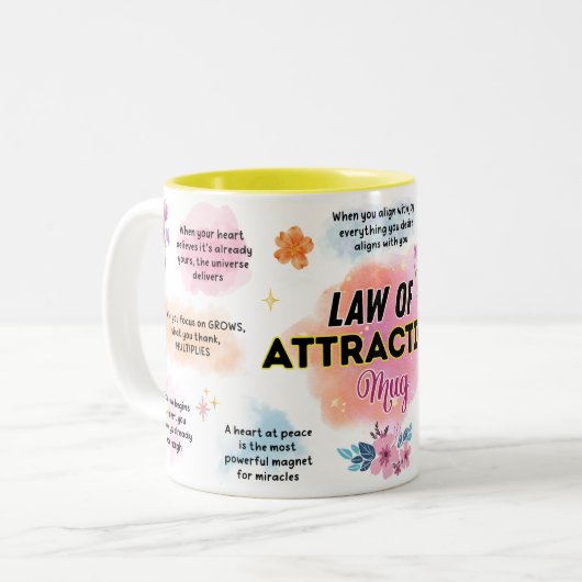 Law Of Attraction Mug (Devant gauche)