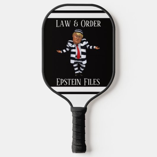 Law & Order Pickleball Paddle (Voorkant)