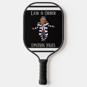 Law & Order Pickleball Paddle (Achterkant)