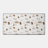 Law Scales Gavel Juridique Antique Motif (Recto)