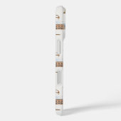Law Scales Gavel Juridisch Antiek Patroon Case-Mate iPhone Case (Achterkant / Rechts)