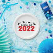 Law School Afstudeerder 2022 Petten & diploma's (r Papieren Bordje (Feest)