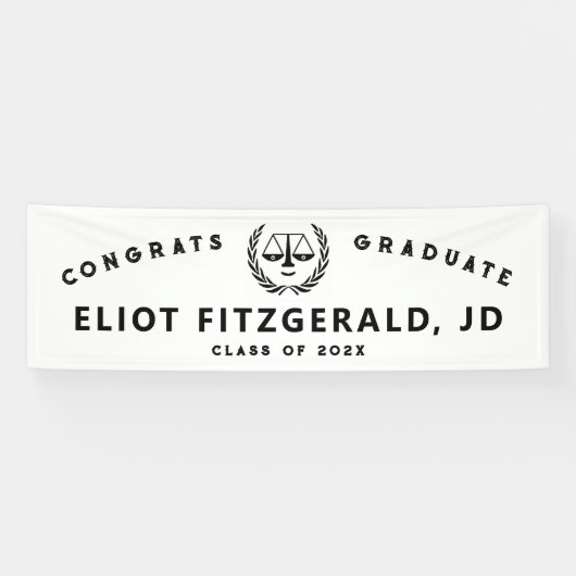 Law School Afstuderen Banner (Horizontaal)