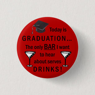 Law School Afstuderen Bar Examen Funny Lawyer Ronde Button 3,2 Cm