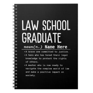 Law School afstuderen Notitieboek