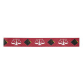 Law School Afstuderen Satin Ribbon Lint (Voorkant)