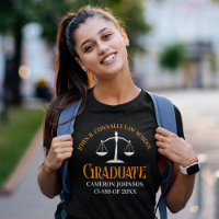 Law School Afstuderen Sinaasappel Zwart Vrouwen