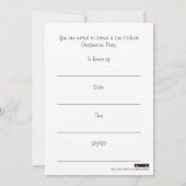 Law School Graduation Party Invitation balance boo (Dos)