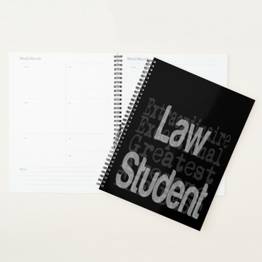 Law Student Extraordinaire Planner (Display)