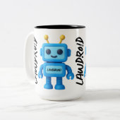 LawDroid Robot Mok (Voorkant links)