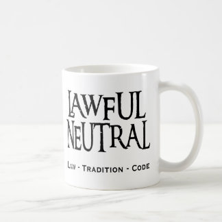 "Lawful Neutral" Koffiemok