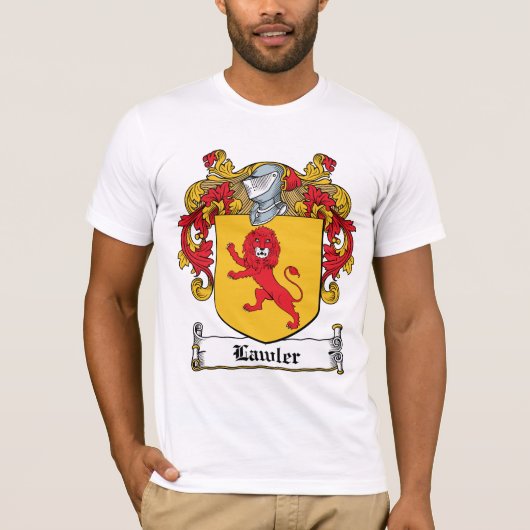Lawlor Family Crest T-shirt (Voorkant)