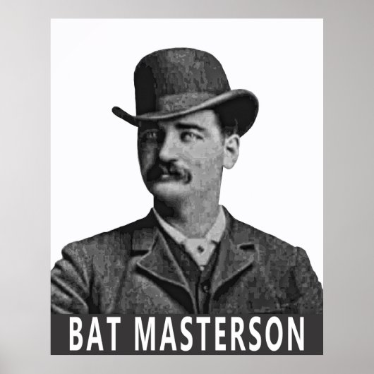 LAWMEN LEGEND BAT MASTERSON POSTER (Voorkant)