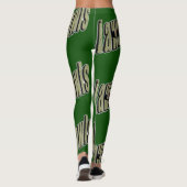 Lawn Bowl Dimensional Logo, Leggings (Achterkant)