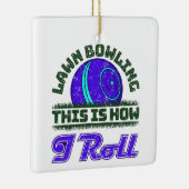 Lawn Bowling: zo rol ik Keramisch Ornament (Rechts)