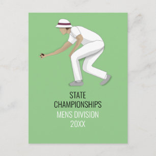 Lawn Bowls Briefkaart