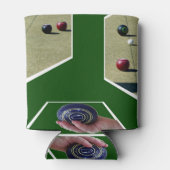 Lawn Bowls Dimensional Art Blikjeskoeler (Achterkant)