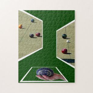 Lawn Bowls Dimensional Art Legpuzzel
