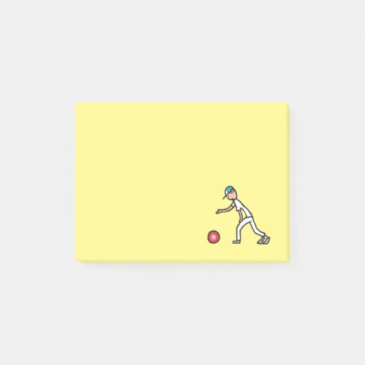 Lawn Bowls Post-it® Notes (Voorkant)