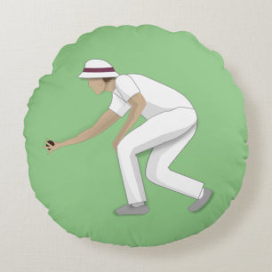 Lawn Bowls Rond Kussen