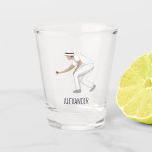 Lawn Bowls Shot Glas