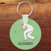 Lawn Bowls Sleutelhanger (Voorkant)