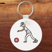 Lawn Bowls Sleutelhanger (Voorkant)