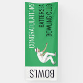 Lawn Bowls Spandoek (Verticaal)