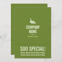 Lawn Care 5x7 brochure