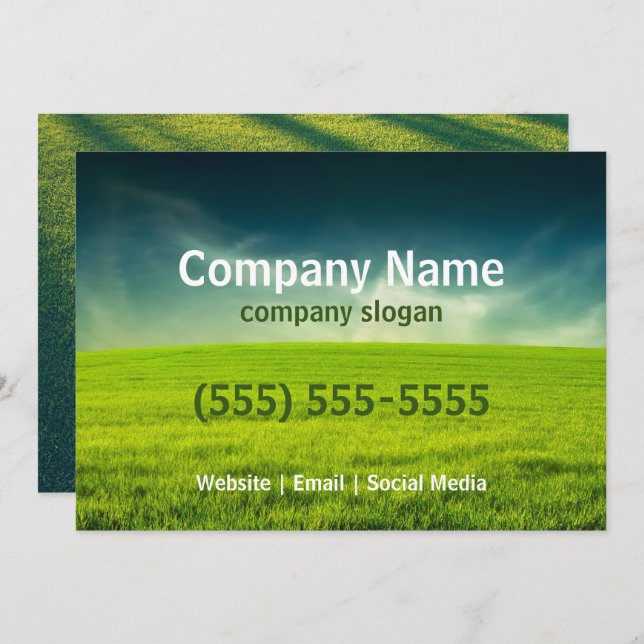 Lawn Care 5x7 brochure (Voorkant / Achterkant)