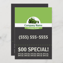 Lawn Care 5x7 brochure