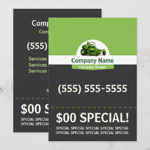 Lawn Care 5x7 brochure Kaart