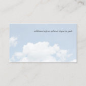 Lawn Care Blade of Grass Natuur Visitekaartje (Achterkant)