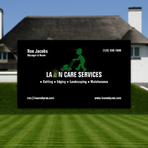 Lawn Care Company Visitekaartje