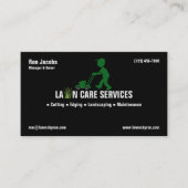 Lawn Care Company Visitekaartje (Voorkant)