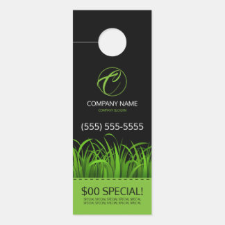 Lawn Care Door Hanger
