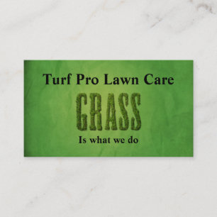 Lawn Care & Landscaper Visitekaartje