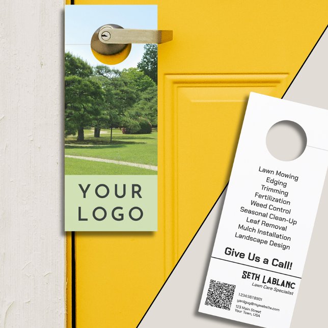 Lawn Care & Landscaping Foto QR Code Marketing (Creator heeft geüpload)
