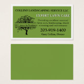 Lawn Care Landscaping Magnetisch Visitekaartje (Voorkant /achterkant)