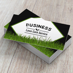 Lawn Care & Landscaping Service Professional Visitekaartje