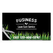 Lawn Care & Landscaping Service Professional Visitekaartje Magneet (Voorkant)
