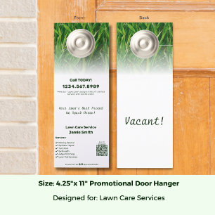 Lawn Care Service Promotional Custom