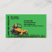 Lawn Care Specialist Visitekaartje (Voorkant)