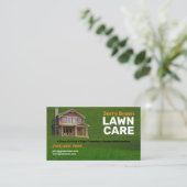 Lawn Care Visitekaartje (Staand voorkant)